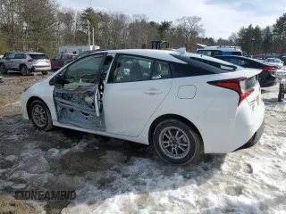 2019 Toyota Prius LE with VIN JTDL9RFUXK3006102, listed as a Copart auction lot 46575335 with 136,442 mi miles and Salvage Title. Bid and sale history available at DreamBid. Image 2.