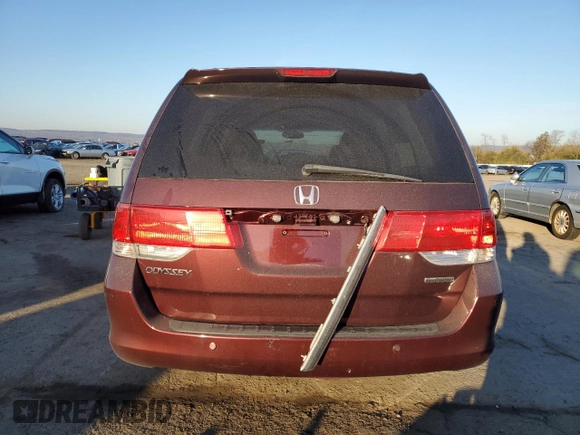 2010 Honda Odyssey Touring with VIN 5FNRL3H93AB086488, listed as a Copart auction lot 48660505 with 190,333 mi miles and Salvage Title. Bid and sale history available at carsss.com. Image 6.