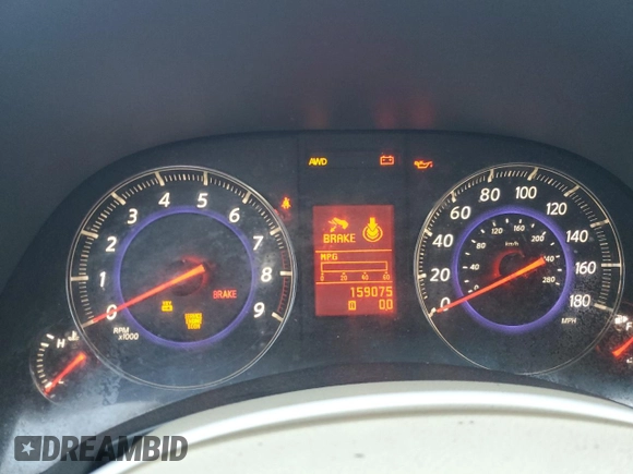 2011 Infiniti FX z VIN JN8AS1MW8BM140882, wystawiony jako Copart lot #50082765 z przebiegiem 159 075 mil mil oraz Tytuł czysty. Historia ofert i sprzedaży dostępna na DreamBid. Obrazek 9.