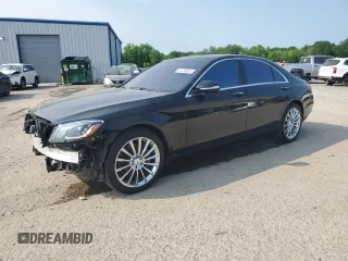 2019 Mercedes-Benz S 560 z VIN WDDUG8GB1KA460161, wystawiony jako Copart lot #59756665 z przebiegiem 37 953 mil mil oraz Szkoda całkowita • Salvage title. Historia ofert i sprzedaży dostępna na DreamBid. Obrazek 1.