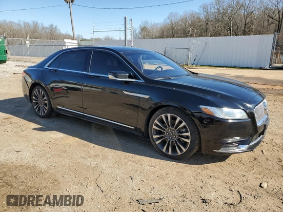 2018 Lincoln Continental Reserve with VIN 1LN6L9RP7J5600746, listed as a Copart auction lot 86383194 with 100,268 mi miles and Salvage Title. Bid and sale history available at carsss.com. Image 4.