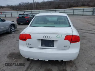 2008 Audi A4 2.0T with VIN WAUDF78E58A046158, listed as a IAAI auction lot 41510500 with 103,664 mi miles and . Bid and sale history available at DreamBid. Image 16.