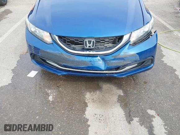 2014 Honda Civic Sedan LX with VIN 19XFB2F5XEE049546, listed as a IAAI auction lot 41850395 with 142,415 mi miles. Bid and sale history available at carsss.com. Image 6.