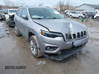 2019 Jeep Cherokee Altitude with VIN 1C4PJMLN7KD157823, listed as a IAAI auction lot 41635016 with 80,253 mi miles. Bid and sale history available at carsss.com. Image 1.