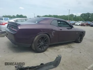 2021 Dodge Challenger R/T Scat Pack z VIN 2C3CDZFJ0MH670353, wystawiony jako Copart lot #53461795 z przebiegiem 18 634 mil mil oraz Szkoda całkowita • Salvage title. Historia ofert i sprzedaży dostępna na DreamBid. Obrazek 3.