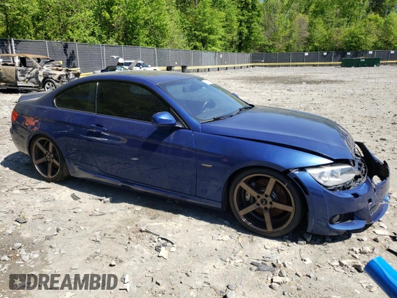 2012 BMW 3 Series 335i with VIN WBAKG7C5XCE803004, listed as a Copart auction lot 50316765 with 97,413 mi miles and Salvage title. Bid and sale history available at DreamBid. Image 4.