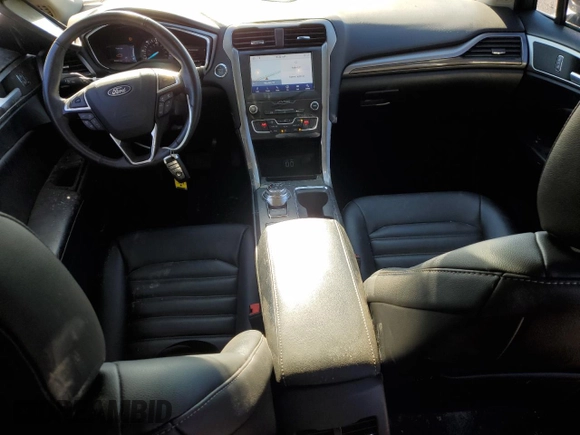 2020 Ford Fusion Hybrid SEL with VIN 3FA6P0MU9LR264105, listed as a Copart auction lot 85105094 with 25,329 mi miles and Salvage Title. Bid and sale history available at carsss.com. Image 8.