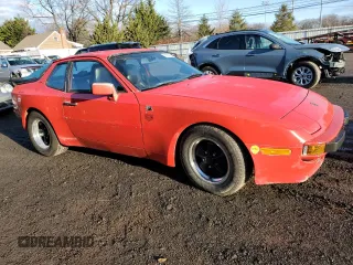 1984 Porsche 944 с VIN WP0AA0946EN459969, выставлен на аукционе Copart как лот 85252584 с пробегом Не указан миль и Списание • Salvage title. История ставок и продаж доступна на DreamBid. Изображение 4.