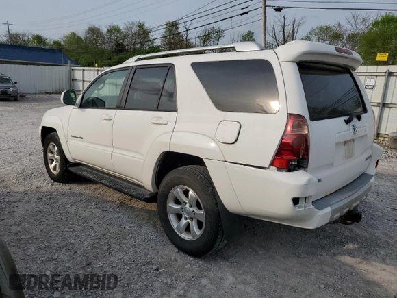 2005 Toyota 4Runner SR5 with VIN JTEBT14R850048640, listed as a Copart auction lot 55013705 with 210,849 mi miles and Clean Title. Bid and sale history available at DreamBid. Image 2.