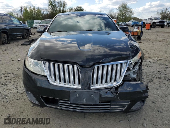 2009 Lincoln MKS with VIN 1LNHM94RX9G611741, listed as a Copart auction lot 52603085 with 89,136 mi miles and Salvage Title. Bid and sale history available at carsss.com. Image 5.