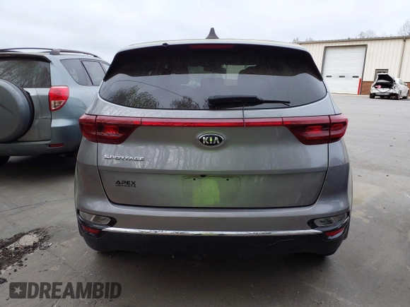2020 Kia Sportage LX with VIN KNDPMCAC1L7839423, listed as a IAAI auction lot 41897838 with 50,818 mi miles. Bid and sale history available at carsss.com. Image 16.