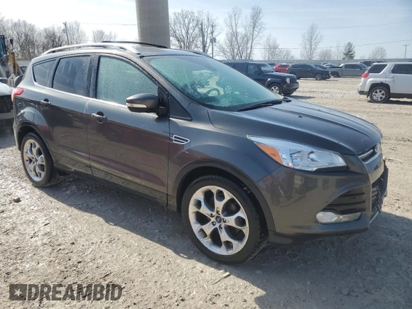 2016 Ford Escape Titanium with VIN 1FMCU0JX2GUA20567, listed as a Copart auction lot 48395825 with 209,786 mi miles and Clean Title. Bid and sale history available at carsss.com. Image 4.