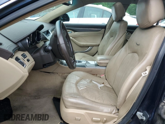 2008 Cadillac CTS AWD with VIN 1G6DP57V180126913, listed as a Copart auction lot 55455375 with 144,420 mi miles and Salvage Title. Bid and sale history available at DreamBid. Image 7.