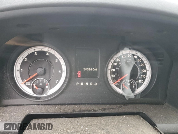 2013 Ram 1500 ST with VIN 1C6RR7KTXDS542852, listed as a Copart auction lot 41413605 with 90,398 mi miles and Salvage title. Bid and sale history available at DreamBid. Image 9.