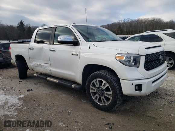 2019 Toyota Tundra SR5 z VIN 5TFAY5F19KX853792, wystawiony jako Copart lot #88676095 z przebiegiem 56 109 mil mil oraz Szkoda całkowita • Salvage title. Historia ofert i sprzedaży dostępna na DreamBid. Obrazek 4.