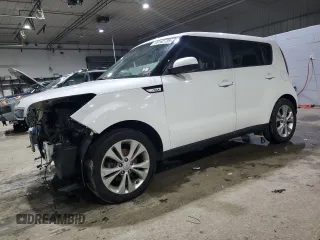 2016 Kia Soul + with VIN KNDJP3A57G7238313, listed as a Copart auction lot 46162735 with 99,646 mi miles and Salvage Title. Bid and sale history available at carsss.com. Image 1.