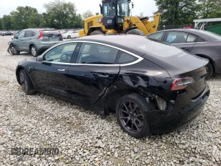 2018 Tesla Model 3 Long Range Battery with VIN 5YJ3E1EA9JF036326, listed as a Copart auction lot 56268674 with Not Provided miles and Non Repairable. Bid and sale history available at DreamBid. Image 2.