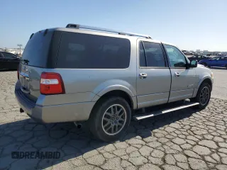 2008 Ford Expedition Max Limited with VIN 1FMFK20518LA67286, listed as a Copart auction lot 62764385 with 171,859 mi miles and Salvage title. Bid and sale history available at DreamBid. Image 3.