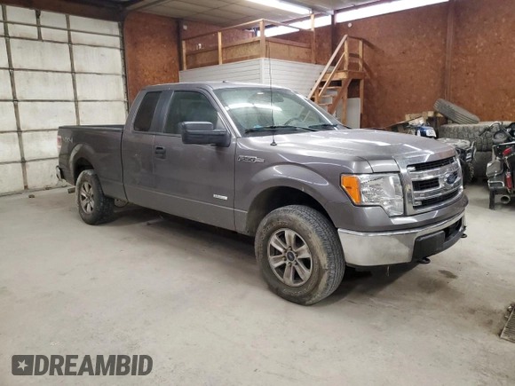 2013 Ford F-150 XL with VIN 1FTFX1ETXDFB56208, listed as a Copart auction lot 64496435 with 74,875 mi miles and Salvage title. Bid and sale history available at DreamBid. Image 4.