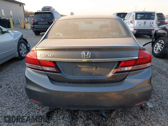 2013 Honda Civic LX with VIN 19XFB2F53DE211127, listed as a IAAI auction lot 41769125 with 165,501 mi miles and . Bid and sale history available at DreamBid. Image 16.