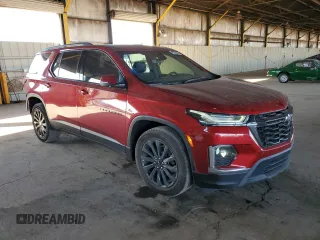 2023 Chevrolet Traverse RS with VIN 1GNERJKW7PJ160679, listed as a Copart auction lot 89330925 with 31,470 mi miles and Salvage Title. Bid and sale history available at carsss.com. Image 4.