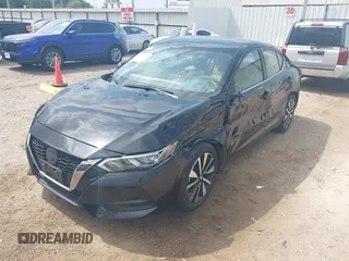2022 Nissan Sentra SV z VIN 3N1AB8CV9NY313875, wystawiony jako IAAI lot #42117439 z przebiegiem 13 696 mil mil oraz . Historia ofert i sprzedaży dostępna na DreamBid. Obrazek 2.