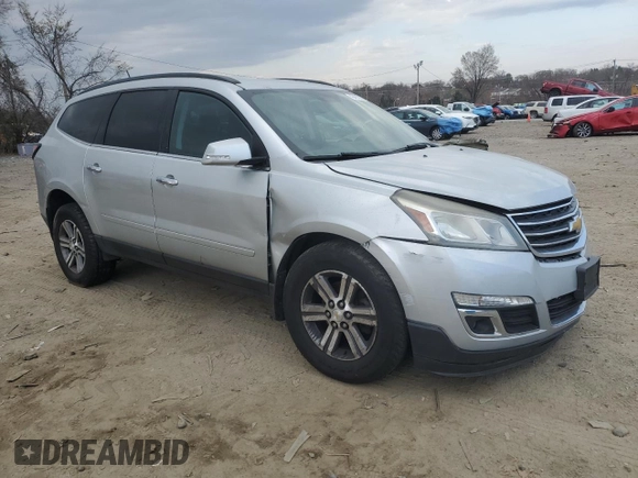 2017 Chevrolet Traverse LT with VIN 1GNKRHKD9HJ171288, listed as a Copart auction lot 49461965 with 211,824 mi miles and Salvage Title. Bid and sale history available at DreamBid. Image 4.