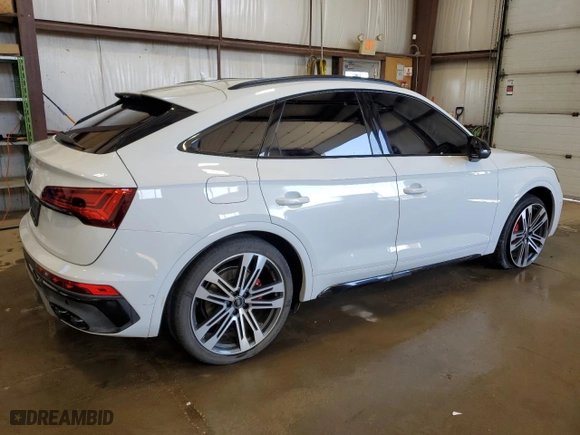 2023 Audi SQ5 Sportback Prestige with VIN WA134AFYXP2080906, listed as a Copart auction lot 52639365 with 30,275 mi miles and Clean Title. Bid and sale history available at carsss.com. Image 3.