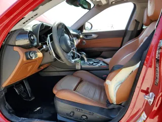 2018 Alfa Romeo Giulia Ti Sport with VIN ZARFAECN7J7589588, listed as a Copart auction lot 48062563 with 65,303 mi miles. Bid and sale history available at carsss.com. Image 7.
