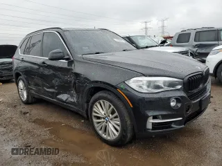 2014 BMW X5 xDrive50i with VIN 5UXKR6C56E0J72600, listed as a Copart auction lot 51280085 with 133,543 mi miles and Salvage Title. Bid and sale history available at carsss.com. Image 4.