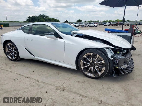 2023 Lexus LC 500h с VIN JTHBP5AY2PA107804, выставлен на аукционе Copart как лот 58967395 с пробегом 4 772 миль миль и Списание • Salvage title. История ставок и продаж доступна на DreamBid. Изображение 4.