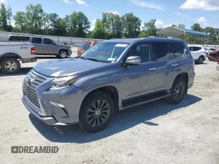 2023 Lexus GX 460 Premium with VIN JTJAM7BX2P5353538, listed as a Copart auction lot 60139145 with 43,191 mi miles and Salvage title. Bid and sale history available at DreamBid. Image 1.