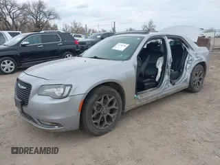 2016 Chrysler 300 with VIN 2C3CCAGG0GH239071, listed as a IAAI auction lot 41736156 with 107,747 mi miles. Bid and sale history available at carsss.com. Image 2.