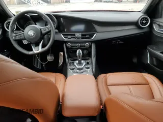 2022 Alfa Romeo Giulia Veloce with VIN ZARFANBN8N7658991, listed as a Copart auction lot 47503363 with 10,150 mi miles. Bid and sale history available at carsss.com. Image 8.