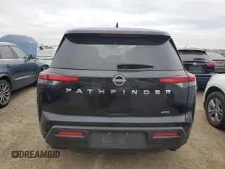 2022 Nissan Pathfinder S with VIN 5N1DR3AC3NC224298, listed as a Copart auction lot 82920974 with 37,515 mi miles and Salvage title. Bid and sale history available at DreamBid. Image 6.