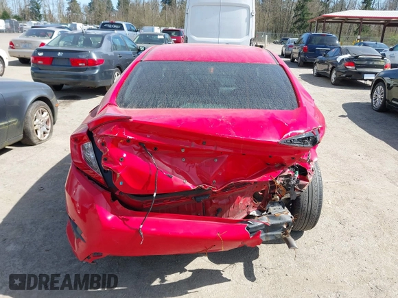 2016 Honda Civic Sedan EX with VIN 2HGFC2F82GH501246, listed as a IAAI auction lot 41970521 with 187,311 mi miles. Bid and sale history available at carsss.com. Image 16.