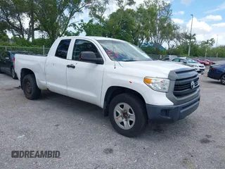 2015 Toyota Tundra SR with VIN 5TFRM5F19FX090256, listed as a IAAI auction lot 42714915 with 193,648 mi miles and . Bid and sale history available at DreamBid. Image 1.