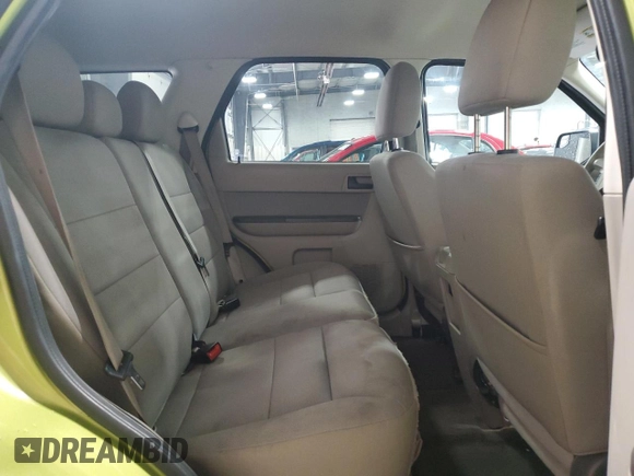 2012 Ford Escape XLT with VIN 1FMCU9D7XCKA07488, listed as a Copart auction lot 58605185 with 144,578 mi miles and Salvage title. Bid and sale history available at DreamBid. Image 11.
