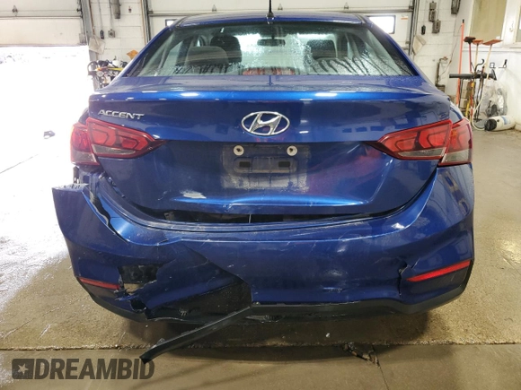 2021 Hyundai Accent SE with VIN 3KPC24A65ME147428, listed as a Copart auction lot 50730725 with 49,071 mi miles and Salvage title. Bid and sale history available at DreamBid. Image 6.