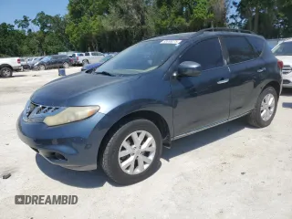 2011 Nissan Murano LE with VIN JN8AZ1MU8BW062571, listed as a Copart auction lot 52699275 with 121,016 mi miles and Salvage Title. Bid and sale history available at carsss.com. Image 1.