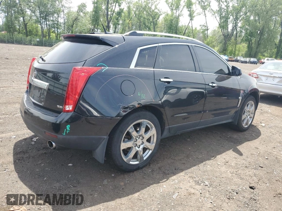 2012 Cadillac SRX Performance Collection with VIN 3GYFNEE38CS504038, listed as a Copart auction lot 58381175 with Not provided miles and Salvage title. Bid and sale history available at DreamBid. Image 3.