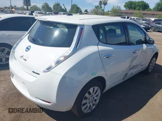 2016 Nissan LEAF S with VIN 1N4AZ0CP9GC307135, listed as a IAAI auction lot 41991588 with 50,834 mi miles. Bid and sale history available at carsss.com. Image 4.