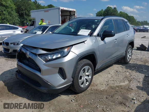 2019 Toyota RAV4 LE with VIN 2T3H1RFV5KW052651, listed as a IAAI auction lot 42530765 with 45,064 mi miles and . Bid and sale history available at DreamBid. Image 18.