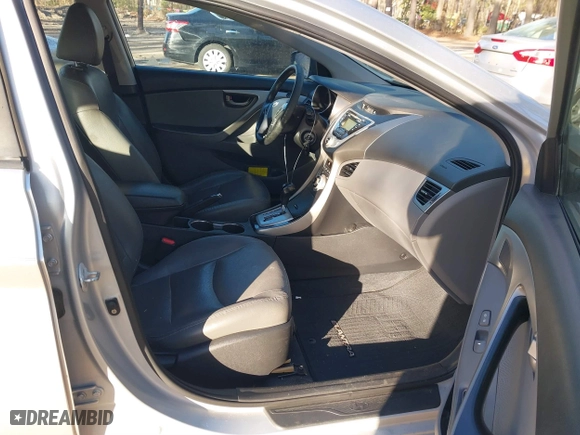 2012 Hyundai Elantra GLS with VIN KMHDH4AE1CU258404, listed as a IAAI auction lot 41766937 with 139,012 mi miles. Bid and sale history available at carsss.com. Image 5.
