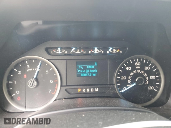 2018 Ford F-150 XL with VIN 1FTEX1EP1JKG09844, listed as a Copart auction lot 54834245 with 86,047 mi miles and Clean Title. Bid and sale history available at carsss.com. Image 9.