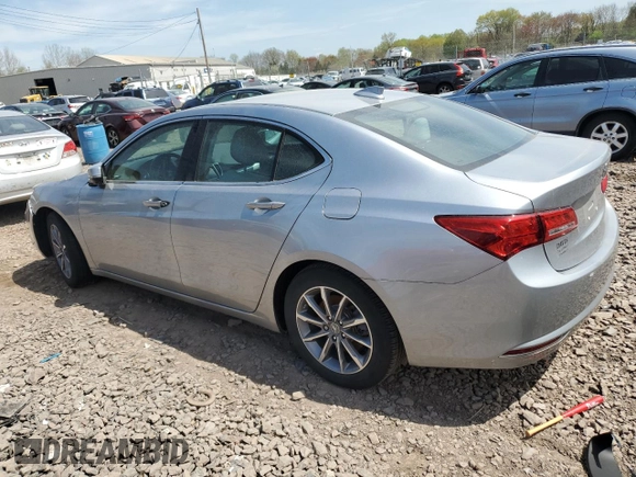 2019 Acura TLX with VIN 19UUB1F33KA004822, listed as a Copart auction lot 53990815 with Not provided miles and Salvage title. Bid and sale history available at DreamBid. Image 2.