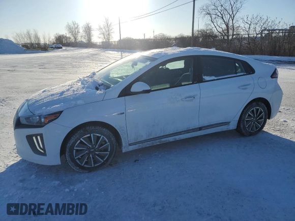 2020 Hyundai Ioniq SE with VIN KMHC75LJ7LU076365, listed as a Copart auction lot 43585025 with 105,965 mi miles and Salvage title. Bid and sale history available at DreamBid. Image 1.