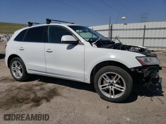 2014 Audi Q5 Premium Plus with VIN WA1LFAFPXEA057288, listed as a Copart auction lot 52636095 with 133,401 mi miles and Salvage Title. Bid and sale history available at carsss.com. Image 4.
