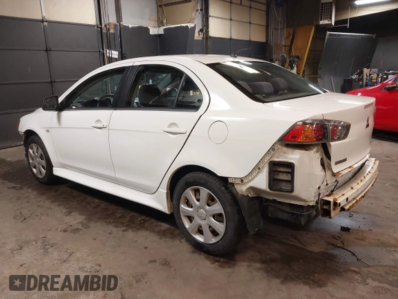 2012 Mitsubishi Lancer ES with VIN JA32U2FU9CU006670, listed as a IAAI auction lot 41669896 with 105,204 mi miles. Bid and sale history available at carsss.com. Image 3.