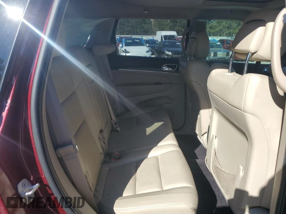 2017 Jeep Grand Cherokee Limited with VIN 1C4RJEBG4HC812987, listed as a Copart auction lot 46455665 with 77,863 mi miles and Salvage Title. Bid and sale history available at carsss.com. Image 12.